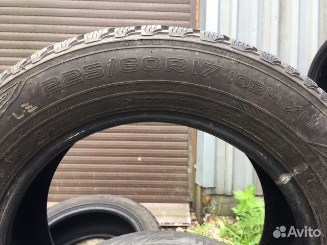 Шины Б/У 225 60 17 Nokian