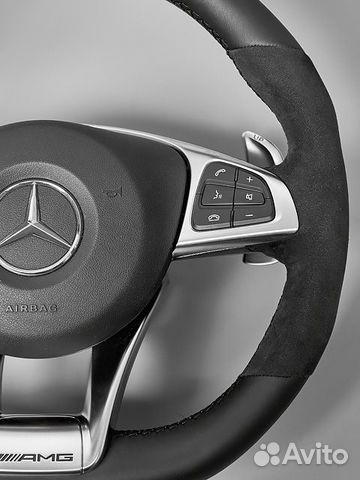 Руль AMG 6.3 Mercedes GLS GLE с лепестками Руль AMG 6.3 Mercedes GLS GLE с лепестками