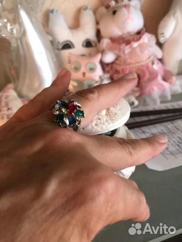 Кольцо серебро 925
