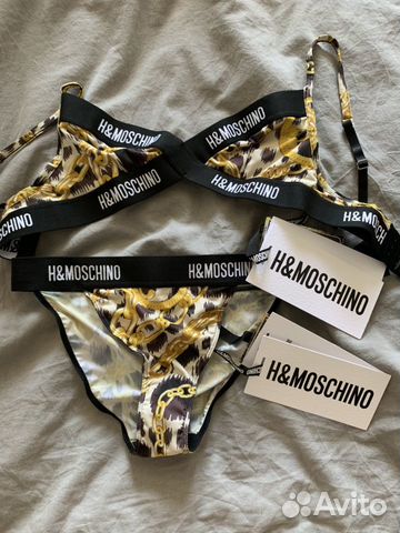 h&m moschino swimsuit