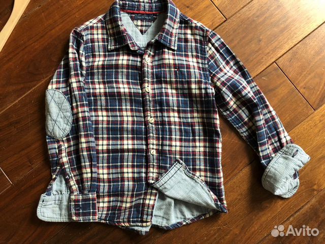 Рубашка фланелевая Tommy Hilfiger, 128 - 134 Рубашка фланелевая Tommy Hilfiger, 128 - 134