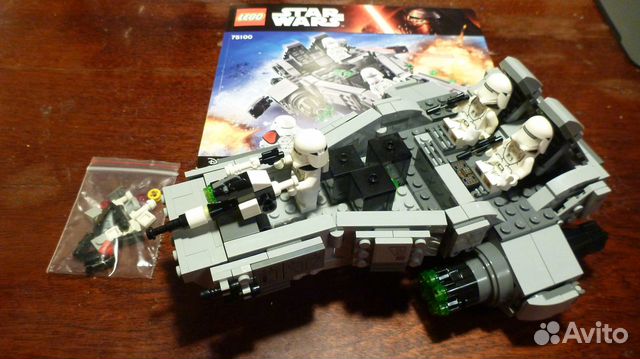 lego first order snowspeeder