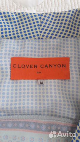 Пиджак шелковый Clover canyon оригинал