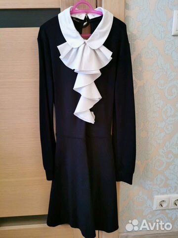 Платье школьное синее Платье школьное синее