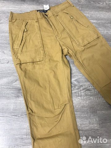 Abercrombie Fitch брюки Беж на затяжках