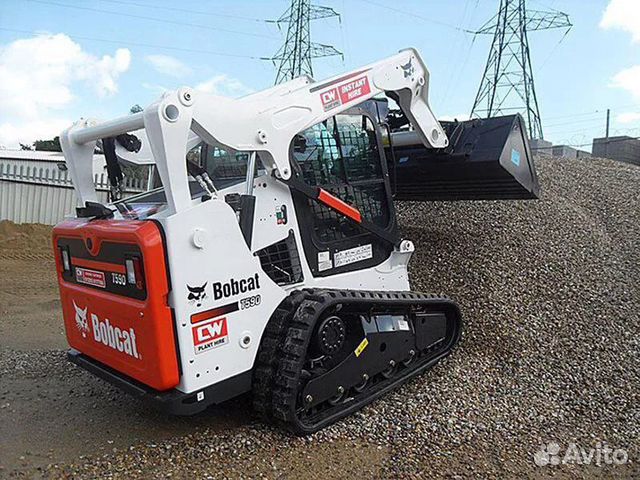 Аренда гусеничного мини-погрузчика Bobcat