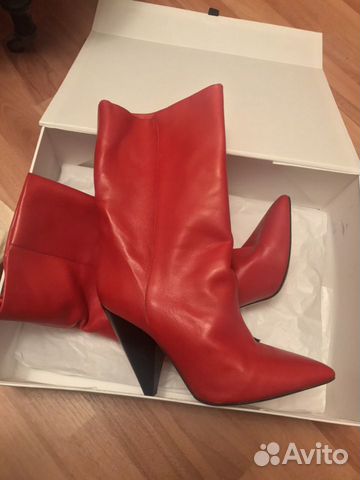 Сапоги красные Isabel Marant limited edition 39