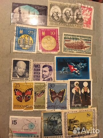 Иностранные почтовые марки