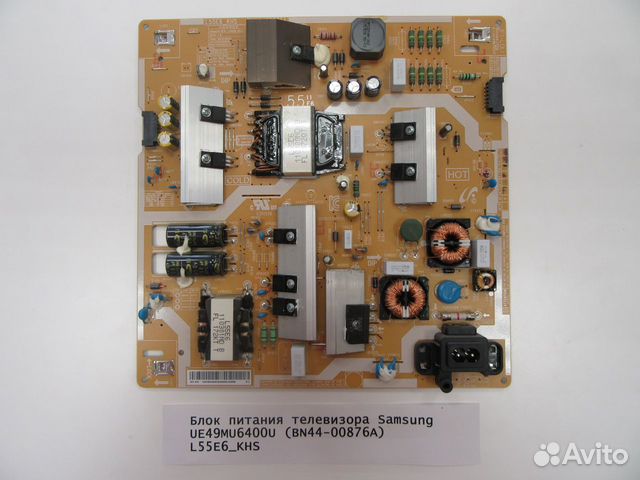 Блок питания телевизора SAMSUNG UE49MU6400U (BN44