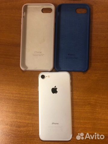 iPhone 7 (айфон белый/серебро)