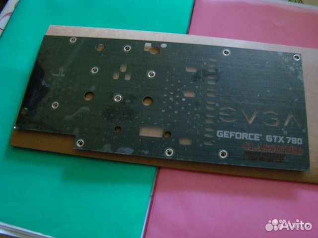 Бэкплейт для видеокарты GTX 780 Бэкплейт для видеокарты GTX 780