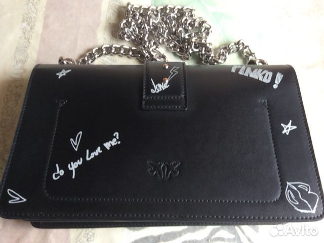 Pinko Love bag граффити