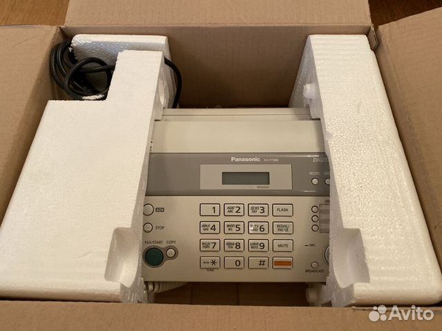 Факс/факсимильный аппарат Panasonic kx-ft988 RU Факс/факсимильный аппарат Panasonic kx-ft988 RU