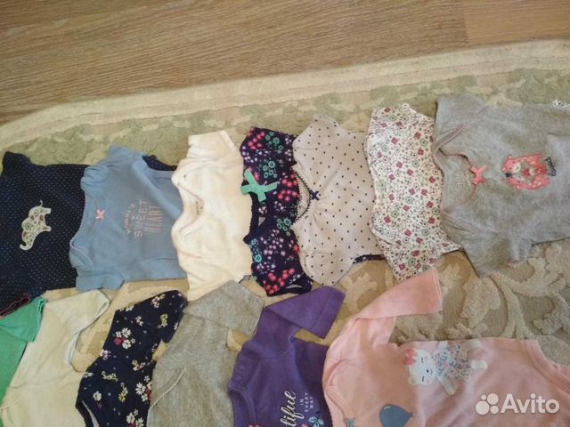 Пакет одежды Carters на 0-5 месяцев