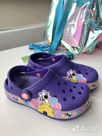 Crocs светящиеся новые, 30й размер Crocs светящиеся новые, 30й размер