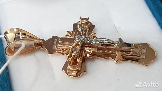 Золотой крестик новый Золотой крестик новый