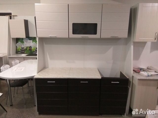 Кухонный гарнитур 1,5 м венге/дым