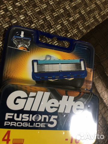 Лезвия Gillette fusion ProGlide