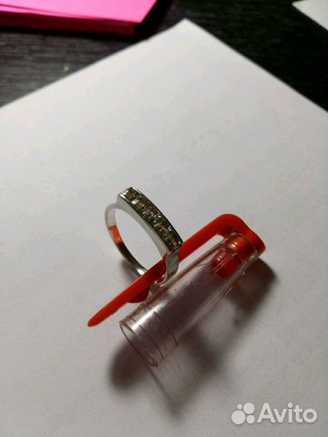 Серебряное кольцо с фианитами