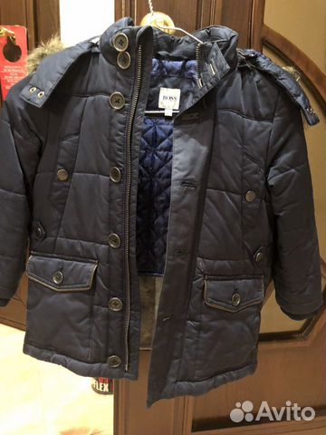 Зимняя куртка на мальчика Hugo Boss