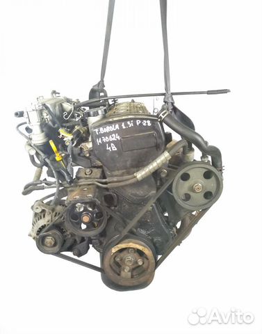 Двигатель (двс) Toyota Corolla 1.3л.4E-FE