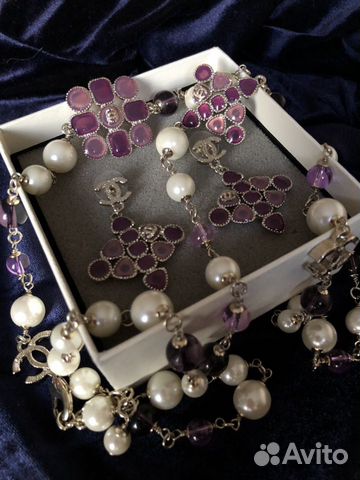 Комплект ожерелье и серьги Комплект ожерелье и серьги