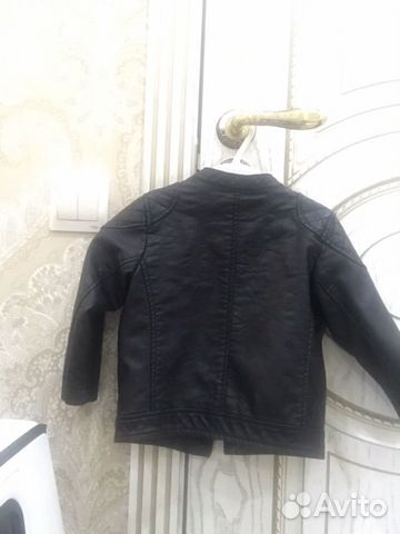 Кожаная куртка Zara