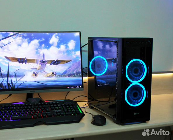 Игровой пк intel i5-2500 + RX 580 4GB