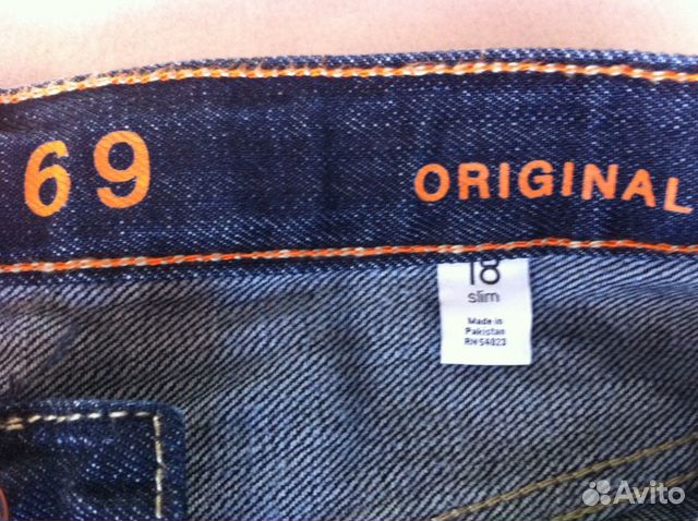 Джинсы GAP размер 18 slim новые