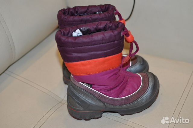 Сапоги Ecco biom gore-tex, осень-зима, р 25 Сапоги Ecco biom gore-tex, осень-зима, р 25