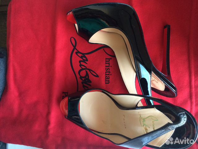 Туфли Christian Louboutin FLO 37,5eu оригинал новы