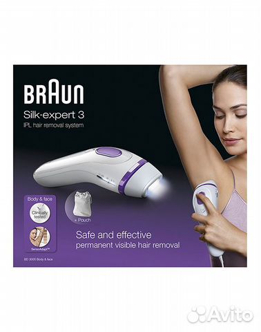 Фотоэпилятор Braun Silk-expert 3 Фотоэпилятор Braun Silk-expert 3
