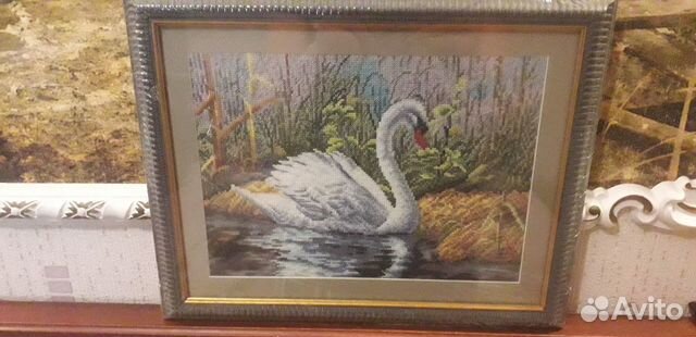 Картина, вышитая крестиком Картина, вышитая крестиком