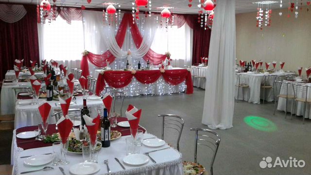 Проведение свадеб, юбилеев и других мероприятий