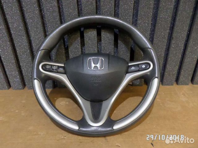 Руль с подушкой безопасности на Honda Civic Руль с подушкой безопасности на Honda Civic