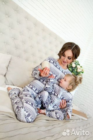 Комплект Новогодних Пижам Комплект Новогодних Пижам