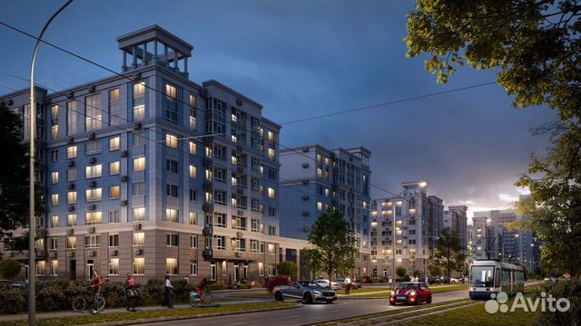 2-к квартира, 77.9 м², 4/8 эт.