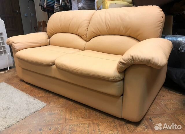 Кожаный диван кровать Mobel&Zeit, в идеале