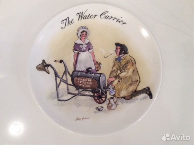 Настенная тарелка John Finnie в отличном состоянии