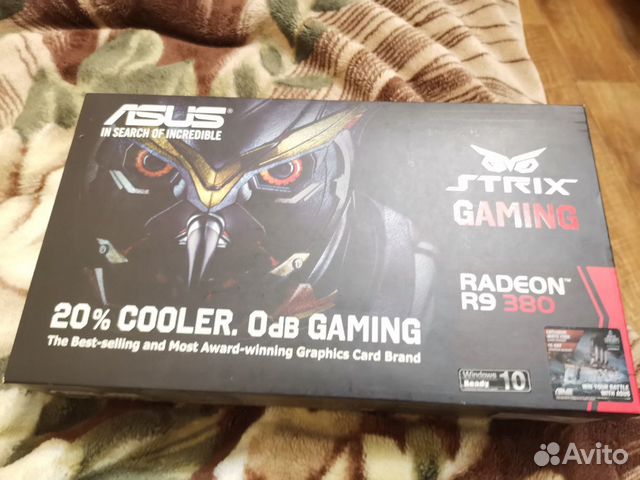 Видеокарта asus R9 380 2 GB