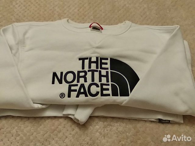 Оригинальная кофта THE north face белого цвета Оригинальная кофта THE north face белого цвета