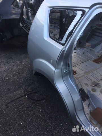 Mitsubishi Outlander XL задняя часть кузова