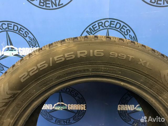 Шины R16 225/55 Nokian 2 шт Шины R16 225/55 Nokian 2 шт