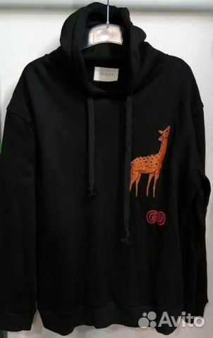 Худи с принтом Gucci Худи с принтом Gucci