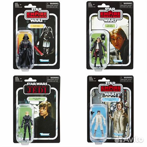 Фигурки Star Wars The Vintage Collection Vader, Lu