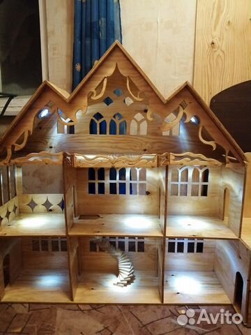 Кукольный домик. Домик для кукол. Коттедж Кукольный домик. Домик для кукол. Коттедж