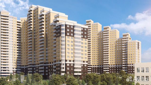 1-к квартира, 40.1 м², 21/25 эт.