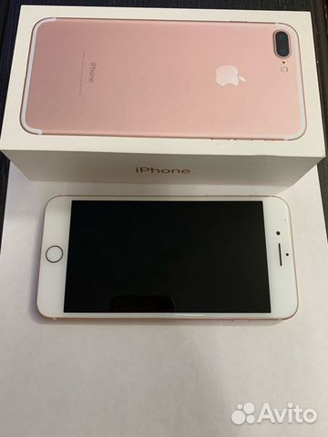 iPhone 7 plus 32Gb розовое золото