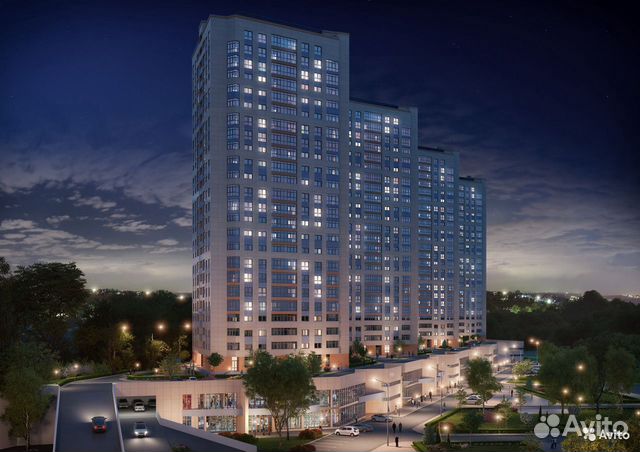 1-к квартира, 41.7 м², 2/23 эт. 1-к квартира, 41.7 м², 2/23 эт.