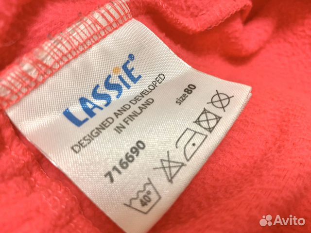 Флисовый комбинезон Lassie р. 80 Флисовый комбинезон Lassie р. 80